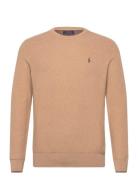 32/2 Cotton-Lsl-Plo Tops Sweatshirts & Hoodies Sweatshirts Brown Polo ...