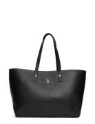 Th Chic Tote Shopper Taske Black Tommy Hilfiger