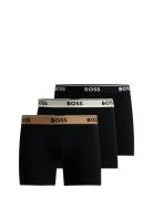 Boxerbr 3P Power Boxershorts Black BOSS