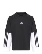 J Jam 2In1 Ls Tops T-shirts Long-sleeved T-Skjorte Black Adidas Sports...