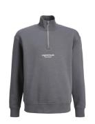 Jorvesterbro Sweat Quarter Zip Hn Jnr Tops Sweatshirts & Hoodies Sweat...