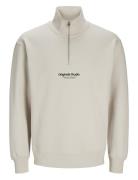 Jorvesterbro Sweat Quarter Zip Hn Jnr Tops Sweatshirts & Hoodies Sweat...