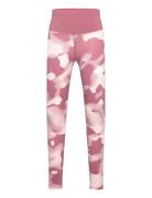 Jg Fi Aop7/8 Le Bottoms Leggings Pink Adidas Sportswear