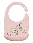 Silic Bib Deer Friends Powder Baby & Maternity Baby Feeding Bibs Sleev...