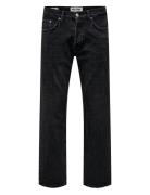 Onsedge Straight Black 6985 Tai Dnm Noos Bottoms Jeans Regular Grey ON...