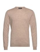 Margrate Tops Knitwear Round Necks Beige Matinique