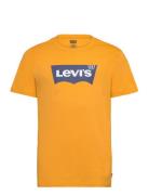 Te-S/S Tee Tops T-Kortærmet Skjorte Yellow Levi's