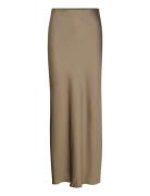 Skirt Mary Lang Nederdel Khaki Green Lindex