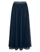 Nuea Maxi Skirt Lang Nederdel Blue Nümph