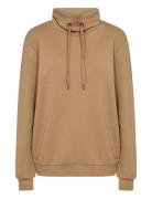 Sc-Banu Tops Sweatshirts & Hoodies Sweatshirts Beige Soyaconcept