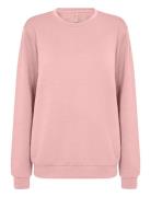 Sc-Banu Tops Sweatshirts & Hoodies Sweatshirts Pink Soyaconcept