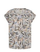 Sc-Galina Tops T-shirts & Tops Short-sleeved Multi/patterned Soyaconce...