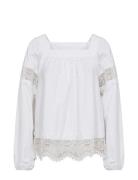 Sc-Netti Tops Blouses Long-sleeved White Soyaconcept