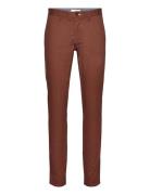 Slim Chinos Bottoms Trousers Chinos Burgundy GANT