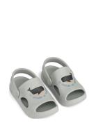 Morris Sandals Shoes Summer Shoes Sandals Blue Liewood