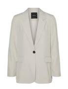 Vmrita Ls Loose Blazer Noos Blazers Single Breasted Blazers White Vero...