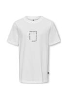 Kobjoseph Reg S/S Tee Box Jrs Tops T-Kortærmet Skjorte White Kids Only