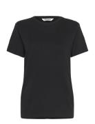 Srhella T-Shirt Gots Tops T-shirts & Tops Short-sleeved Black Soft Reb...