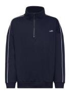 Nlnnya Ls Bru Half Zip Sweat Tops Sweatshirts & Hoodies Sweatshirts Na...