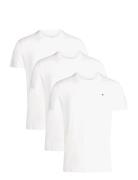 3P Ss Tee Tops T-Kortærmet Skjorte White Tommy Hilfiger
