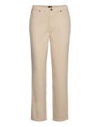 Carol Bottoms Jeans Straight-regular Beige Lee Jeans