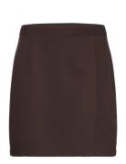 Annali Skirt-1 Kort Nederdel Brown A-View