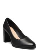 Freva85 Court D Shoes Heels Pumps Classic Black Clarks