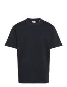 O-Neck Tee Over S/S Tops T-Kortærmet Skjorte Navy Lindbergh