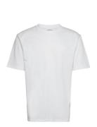 O-Neck Tee Over S/S Tops T-Kortærmet Skjorte White Lindbergh