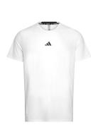 D4T Tee Sport T-Kortærmet Skjorte White Adidas Performance