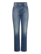 1956 D-Tulip L.30 Trousers Bottoms Jeans Straight-regular Blue Diesel