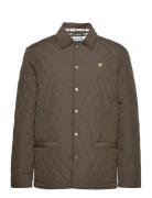 Quilted Jacket Quiltet Jakke Khaki Green Lyle & Scott