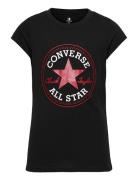 Te-S/S Tee Tops T-Kortærmet Skjorte Black Converse