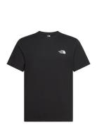 M S/S Simple Dome Tee Sport T-Kortærmet Skjorte Black The North Face