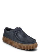 Torhill Lo G Desert Boots Snøresko Blue Clarks