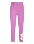 Le-Knit Legging Bottoms Leggings Pink Nike