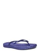 Flip Flop With Glitter Shoes Summer Shoes Sandals Flip Flops Blue Ilse...