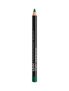 Slim Eye Pencil Beauty Women Makeup Eyes Kohl Pen Green NYX Profession...