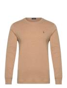 Custom Slim Fit Soft Cotton T-Shirt Designers T-Langærmet Skjorte Beig...