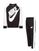 Nkn Over D Futura Crew Set Sport Sweatsuits Black Nike