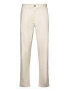 Jared Twill Chino Pants Designers Trousers Chinos Cream Les Deux