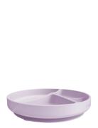 Silic Suction Plate Light Lavender Home Meal Time Plates & Bowls Plate...