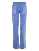 Del Ray Pant Bottoms Trousers Joggers Blue Juicy Couture