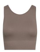 Onpjaia Life Un Sl Seam Short Top Sport Crop Tops Sleeveless Crop Tops...