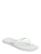 Hav. Slim Square Shoes Summer Shoes Sandals Flip Flops White Havaianas