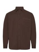 Yuzo Antic Shirt Designers Overshirts Brown Woodbird