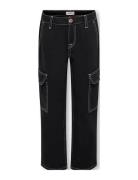 Kogdaniella Straight Cargo Dnm Fg004 Bottoms Black Kids Only