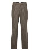 Ari Trouser Designers Trousers Formal Brown Wax London