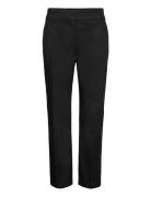 Slim Straight Co Chino Bottoms Trousers Chinos Black Tommy Hilfiger