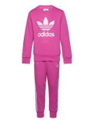 Trefoil Crew Se Sport Sweatsuits Pink Adidas Originals